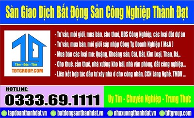 CHUYỂN NHƯỢNG ĐẤT CÔNG NGHIỆP TỈNH HƯNG YÊN